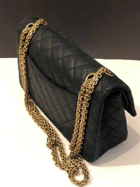 chanel 2.55 reissue gold hardware|Chanel bag 2.55 outlet.